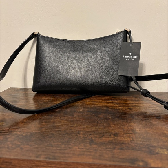 Authentic Kate Spade black Sadie Crossbody Bag, NWT - Picture 3 of 5